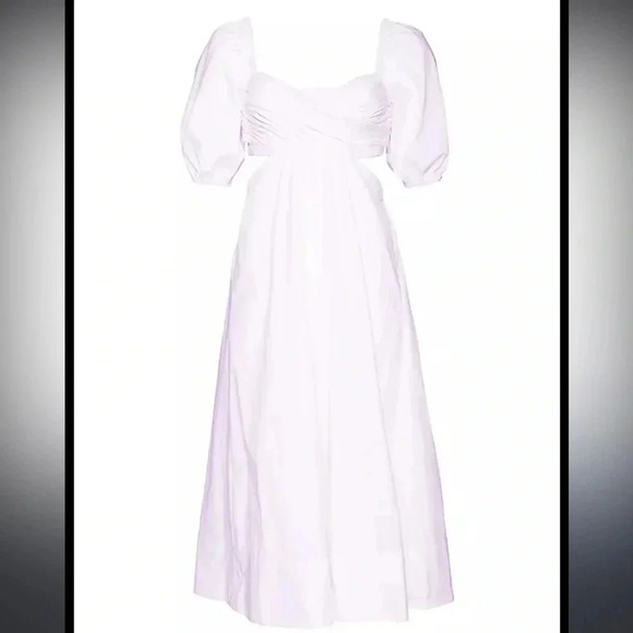 STAUD Dresses & Skirts - Satud carina cutout dress size medium NWT